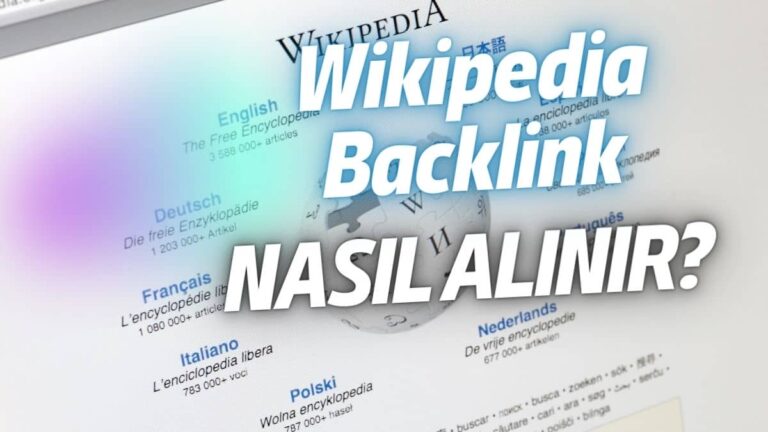 Wikipedia Backlink Nasıl Alınır?